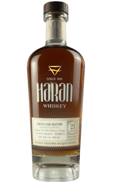 Whisky Haran 21 años -Original Cask Selection